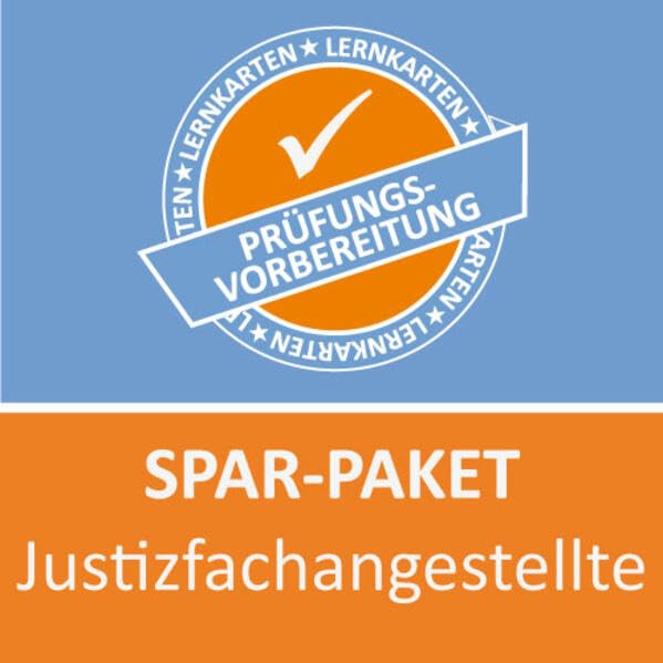 Lernkarten Paket Justizfachangestellte: Prüfungsvorbereitung auf die Abschlussprüfung Professional & Reference Books