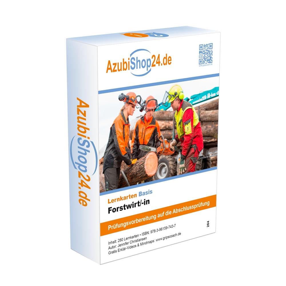 Lernkarten Forstwirt: Prüfungsvorbereitung Study Guides