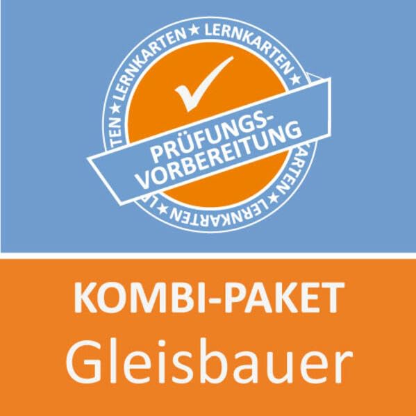 Kombi-Paket Gleisbauer Lernkarten Professional & Reference Books