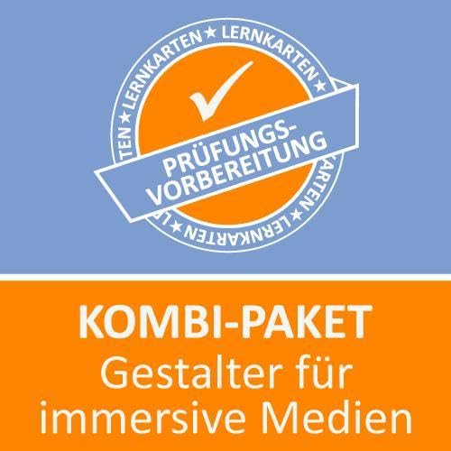 Kombi-Paket Gestalter für immersive Medien - Lernkarten Books