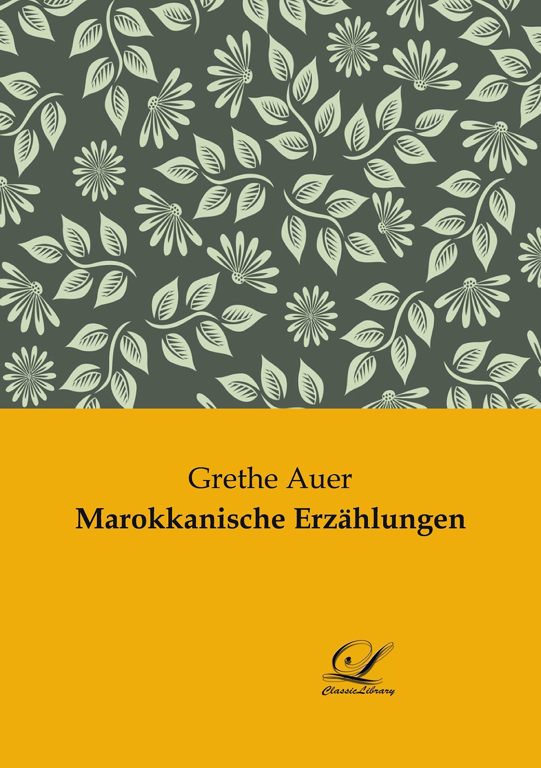 Marokkanische Erzählungen Contemporary literature