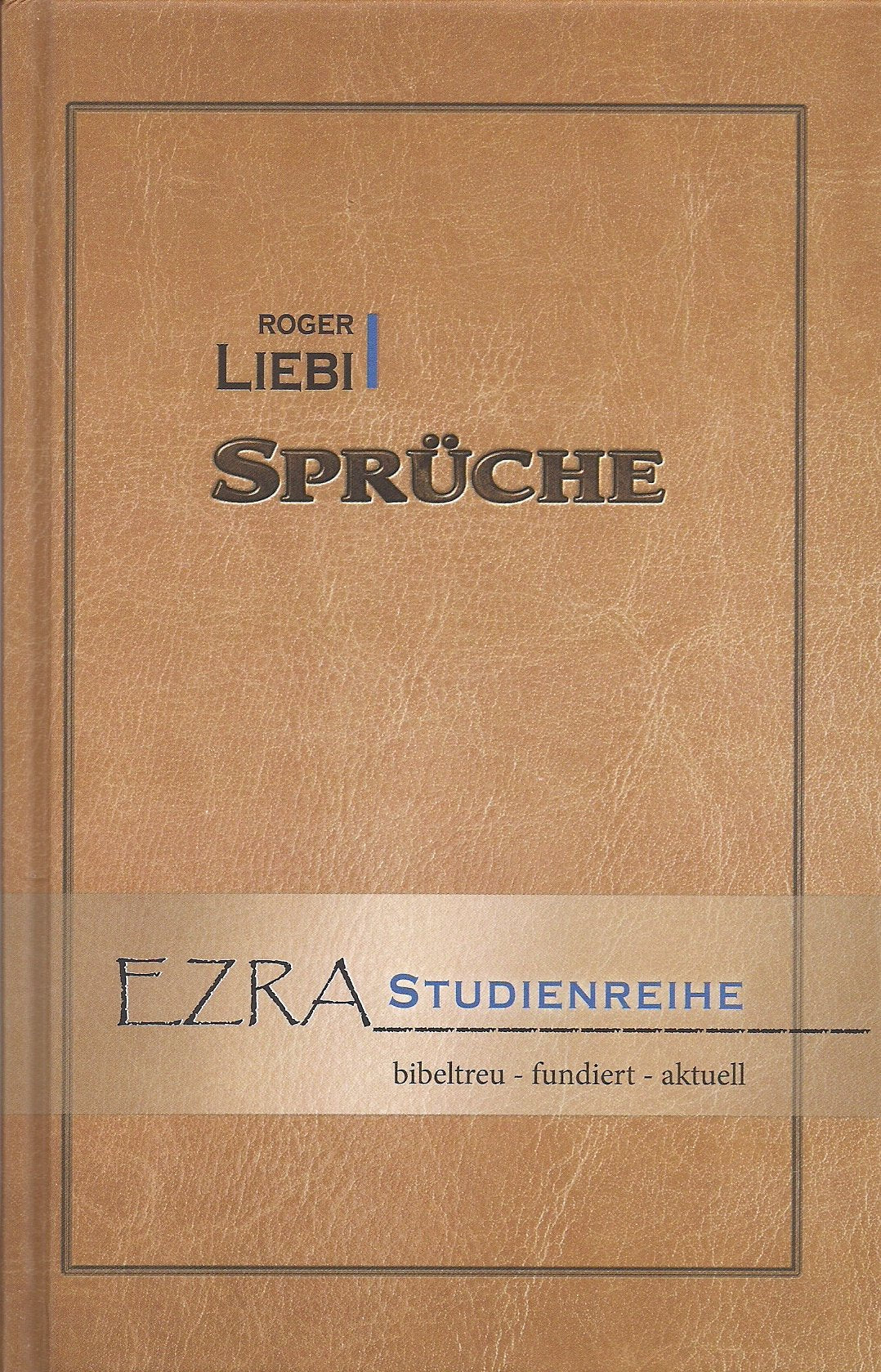 Product Image: Das Buch der Sprüche (EZRA-Studienreihe)