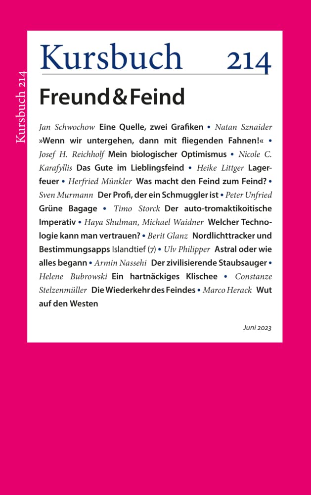 Kursbuch 214. Freund & Feind Books