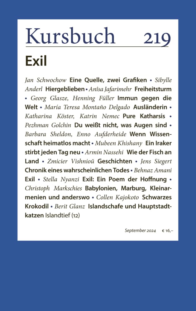 Kursbuch 219 Books