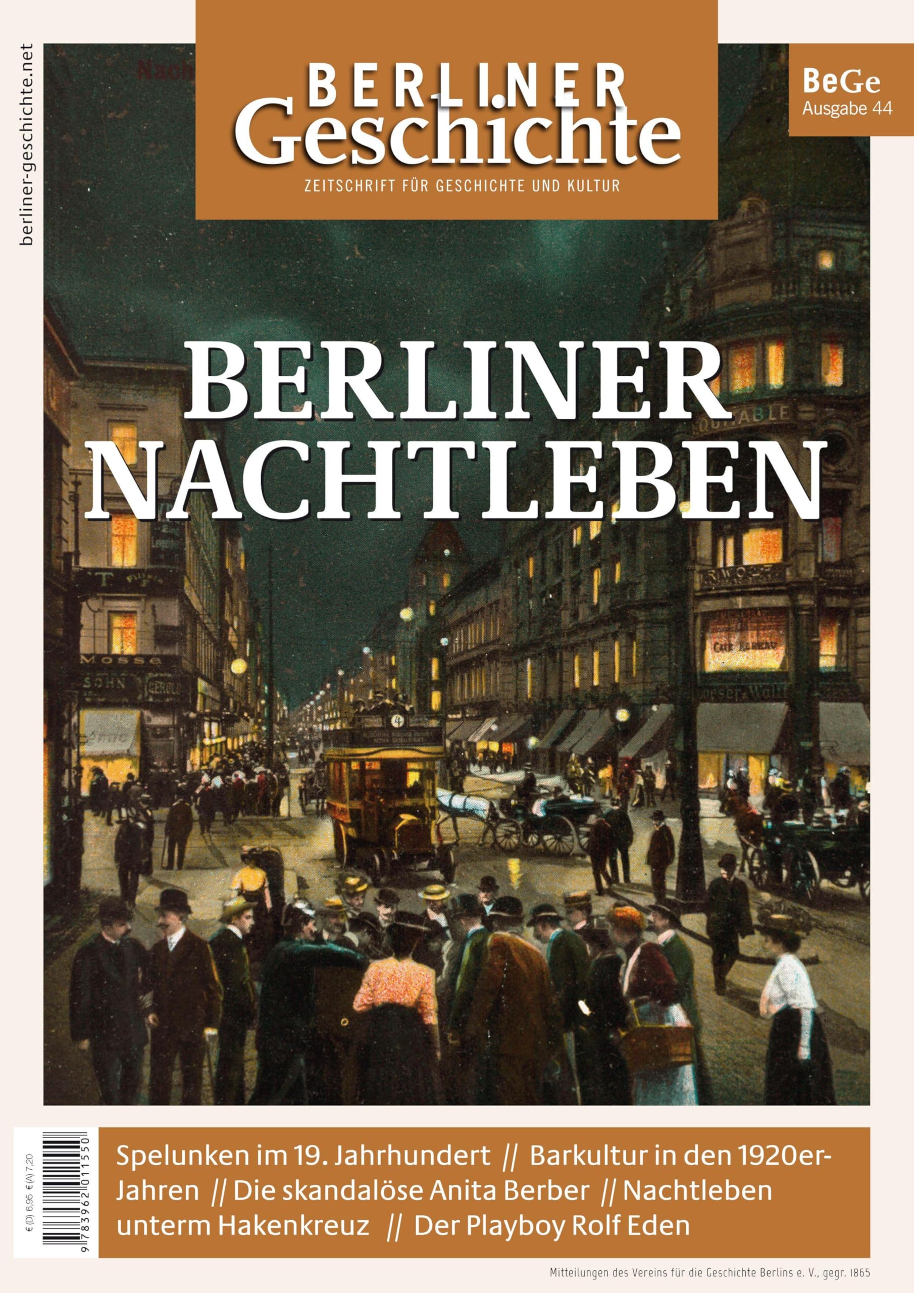 Berliner Geschichte - Zeitschrift für Geschichte und Kultur German history