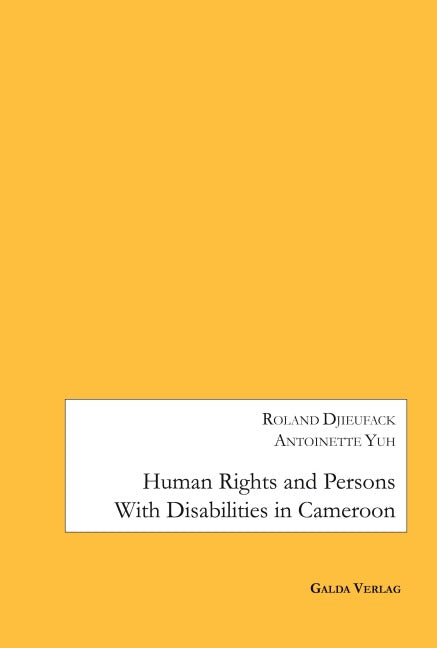 Human Rights and Persons with Disabilities in Cameroon Law