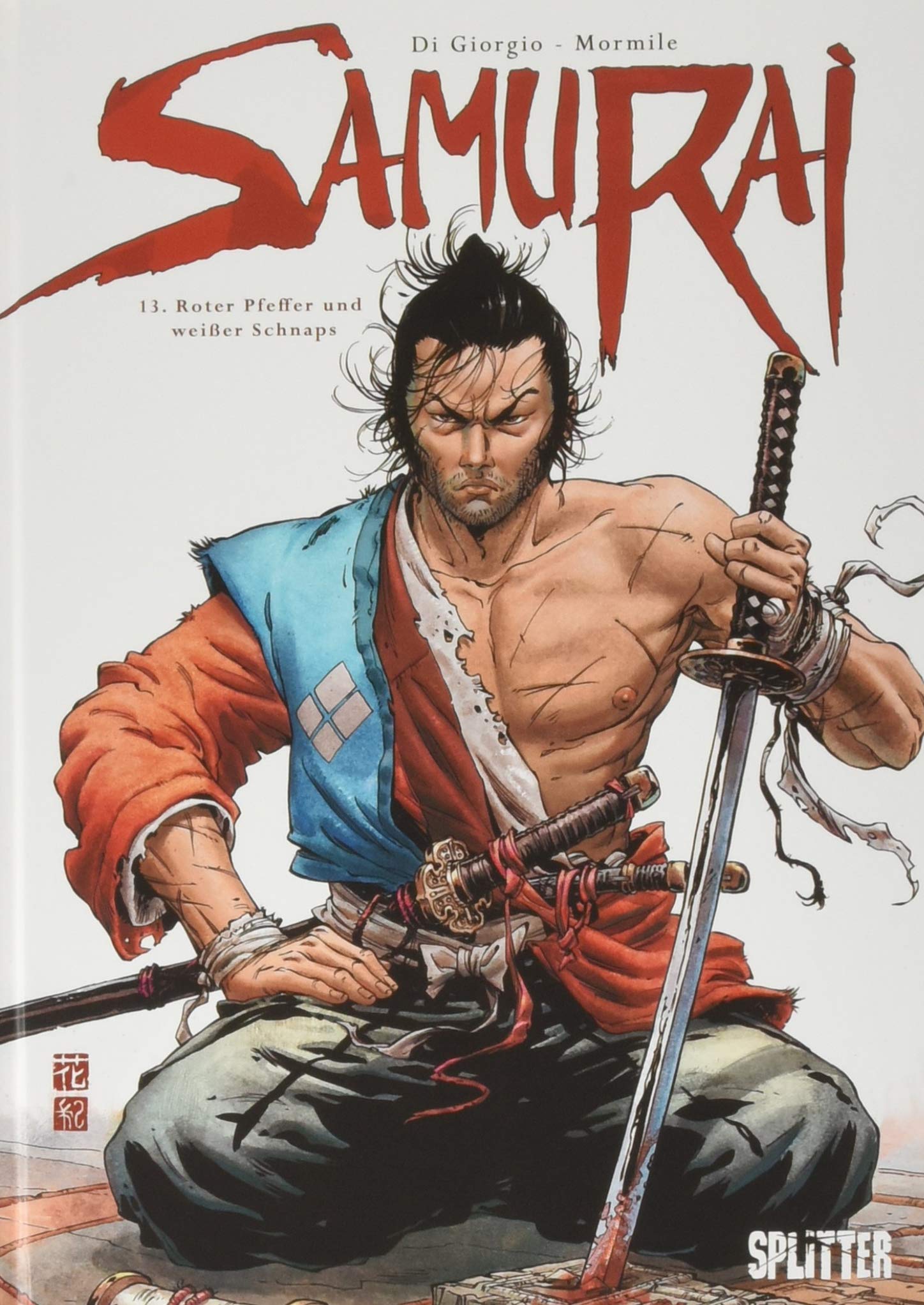 Samurai. Band 13: Roter Pfeffer und weißer Schnaps Manga
