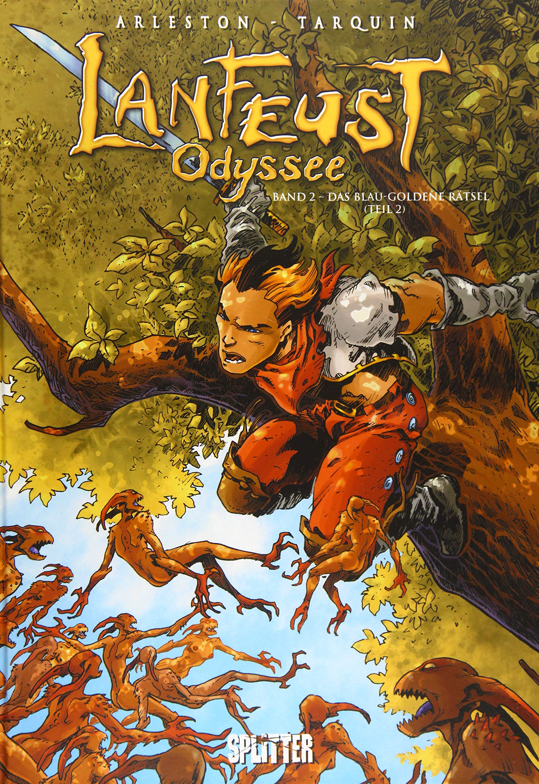 Lanfeust Odyssee. Band 2: Das blau-goldene Rätsel (Teil 2) Manga