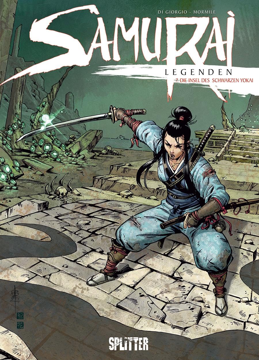 Samurai Legenden. Band 7: Die Insel des schwarzen Yokai Manga