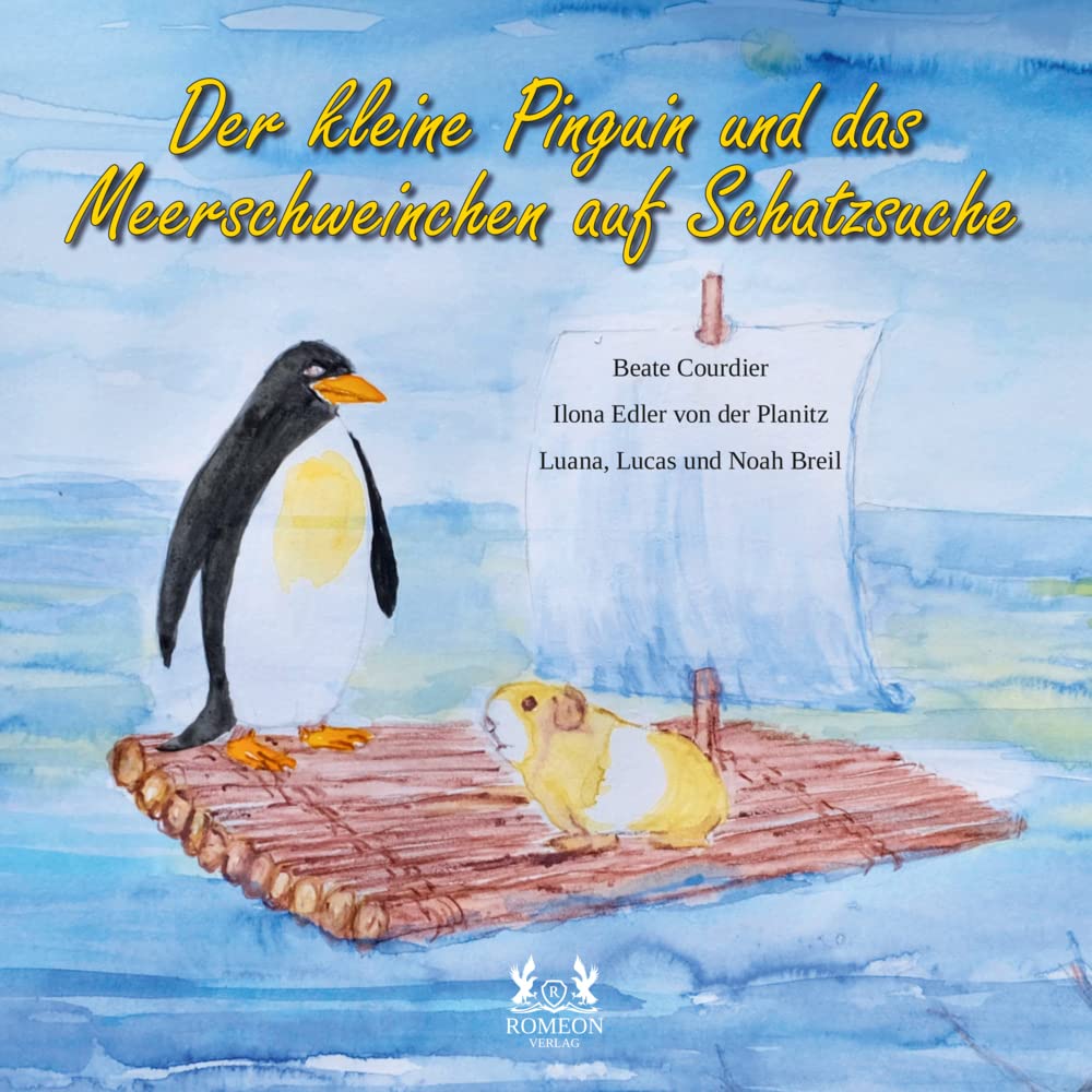 Der kleine Pinguin und das Meerschweinchen auf Schatzsuche Children's books