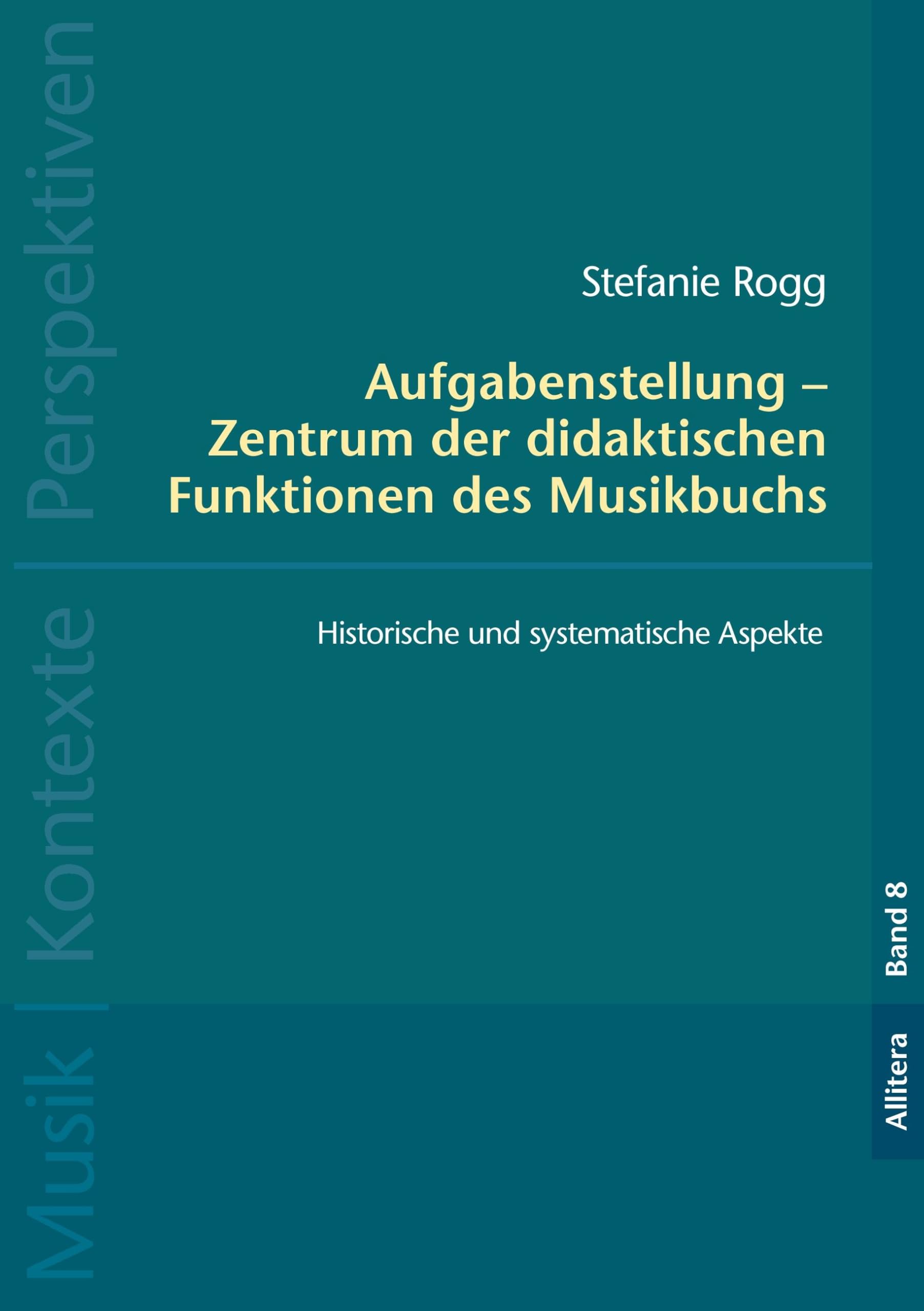 Aufgabenstellung -  Zentrum der didaktischen Funktionen des Musikbuchs Arts & Music