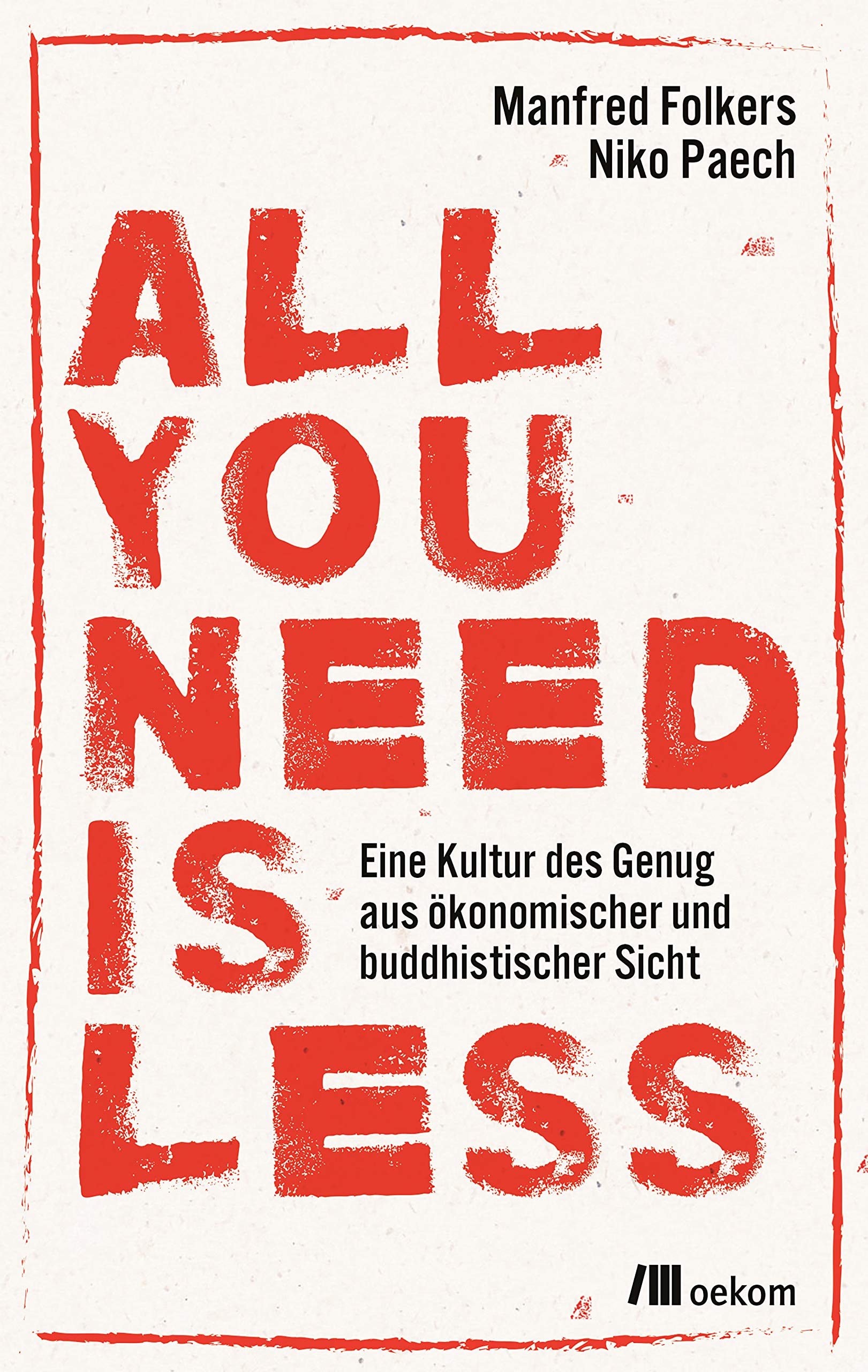 Product Image: All you need is less
