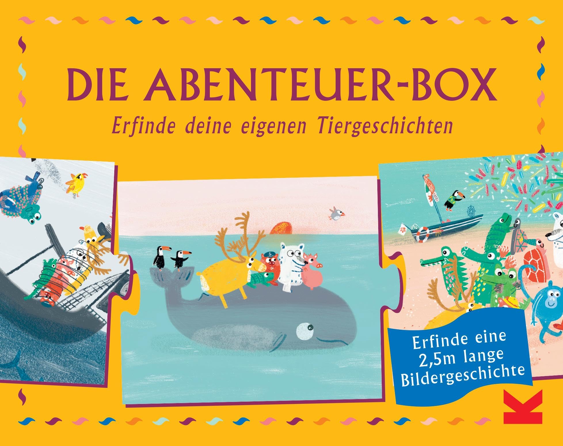 Die Abenteuer-Box. Erfinde deine eigenen Tiergeschichten Tiptoi & Games