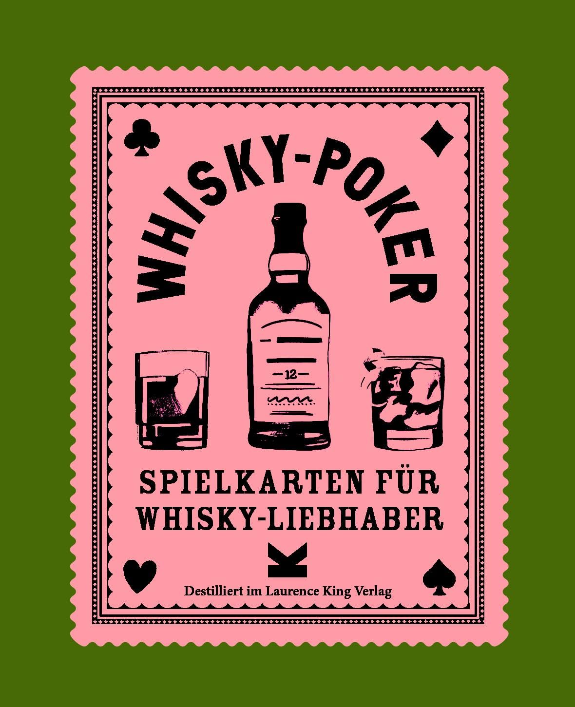 Whiskey-Poker. Spielkarten für Whiskey-Liebhaber: Spielkarten für Whisky-Liebhaber Card Games