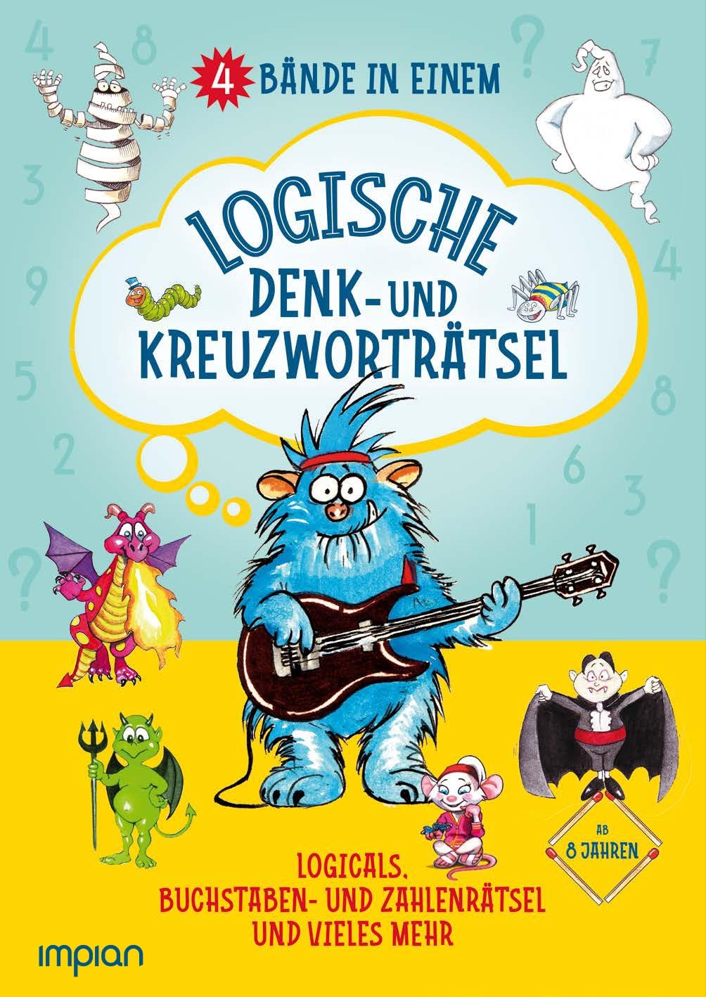 Logische Denk- und Kreuzworträtsel Tiptoi & Games