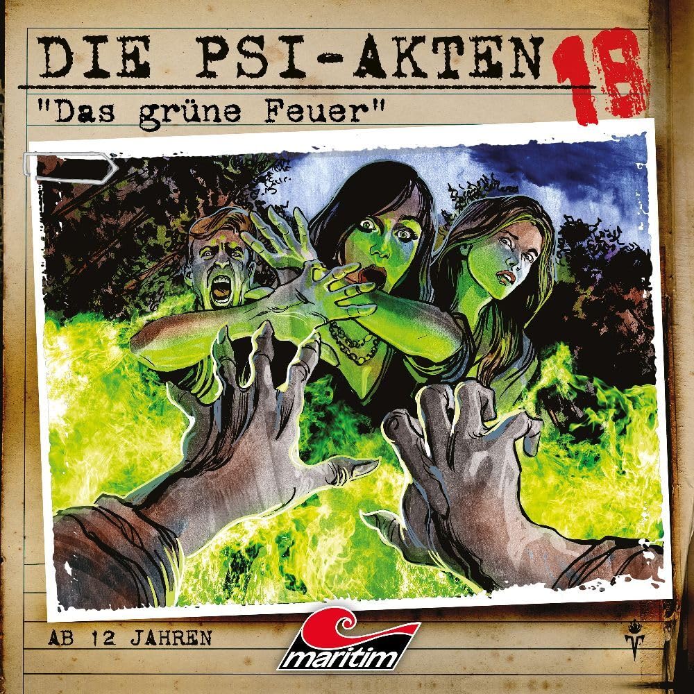 Die Psi-Akten 18: das Grüne Feuer Radio Plays