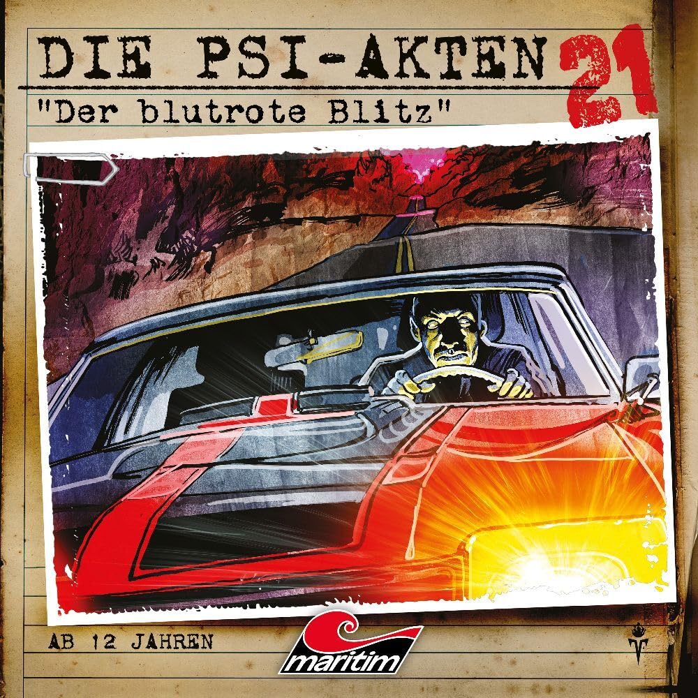 Die Psi-Akten 21: der Blutrote Blitz Radio Plays