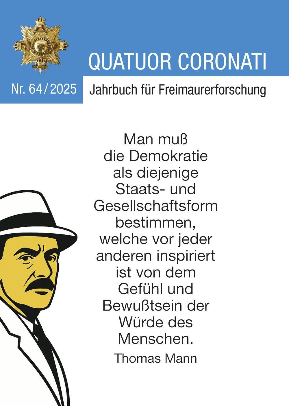 Quatuor Coronati Jahrbuch für Freimaurerforschung Nr. 64/2025 Books