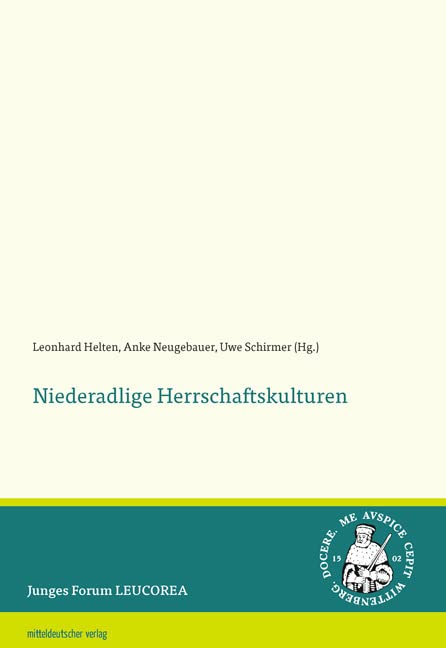 Niederadlige Herrschaftskulturen book