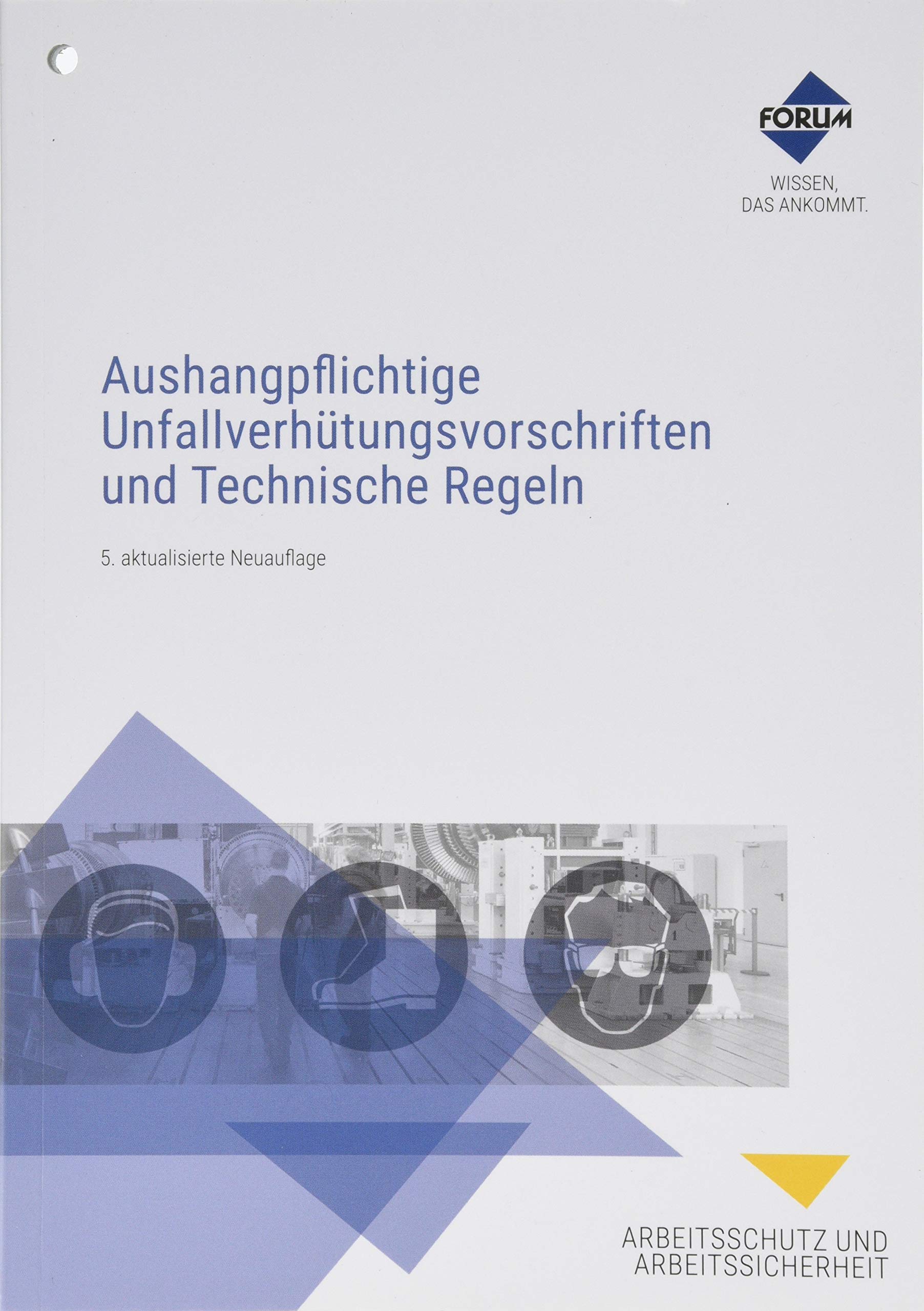 Aushangpflichtige Unfallverhütungsvorschriften und Technische Regeln book