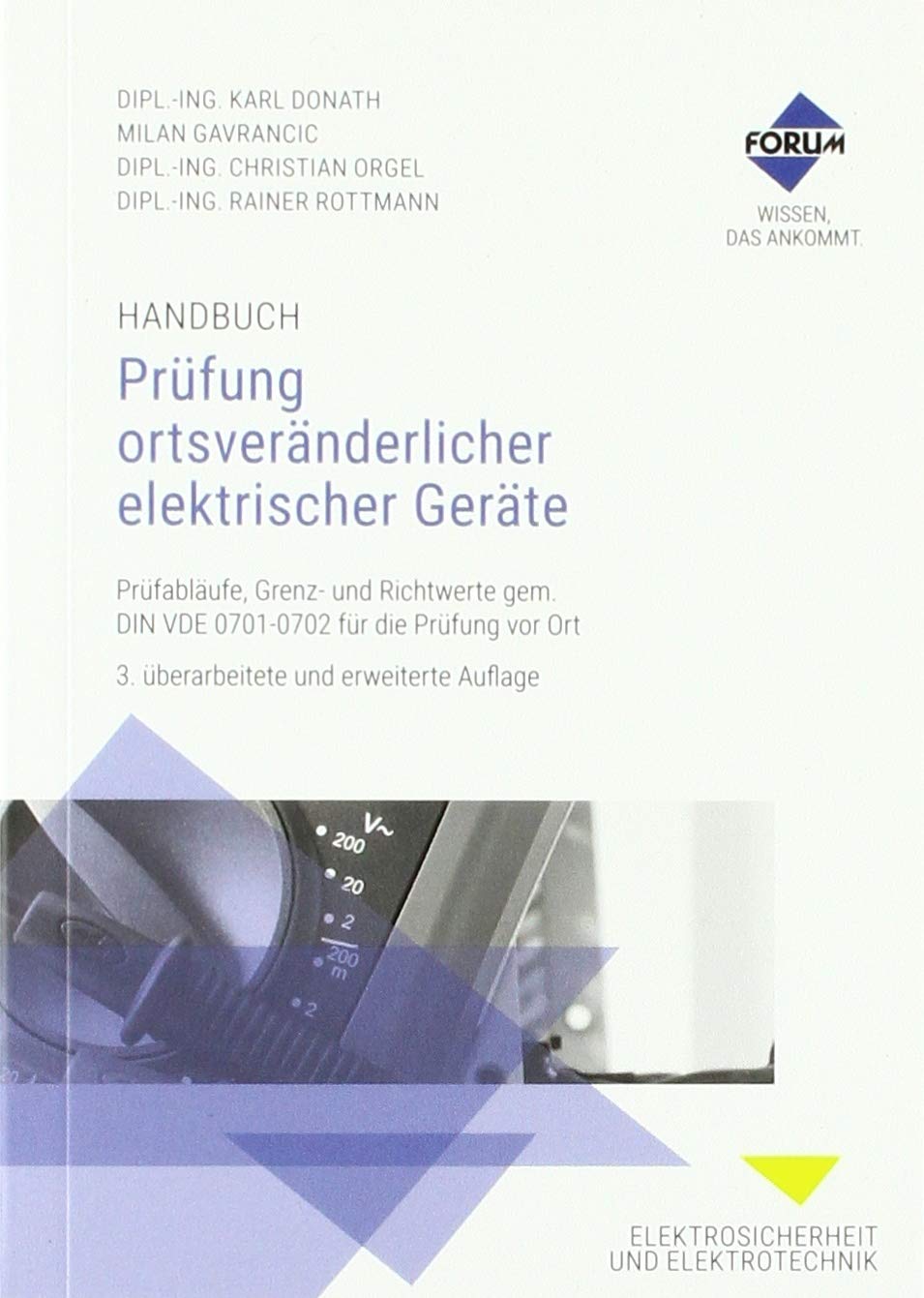 Handbuch Prüfung ortsveränderlicher elektrischer Geräte Business, Finance & Career