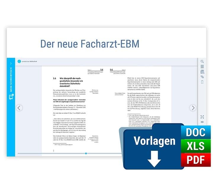 Der neue Facharzt-EBM: Aktuelle Kommentierung und rechtssichere Abrechnung | Online-Ausgabe Medicine
