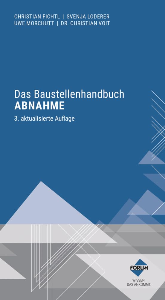 Das Baustellenhandbuch Abnahme Law