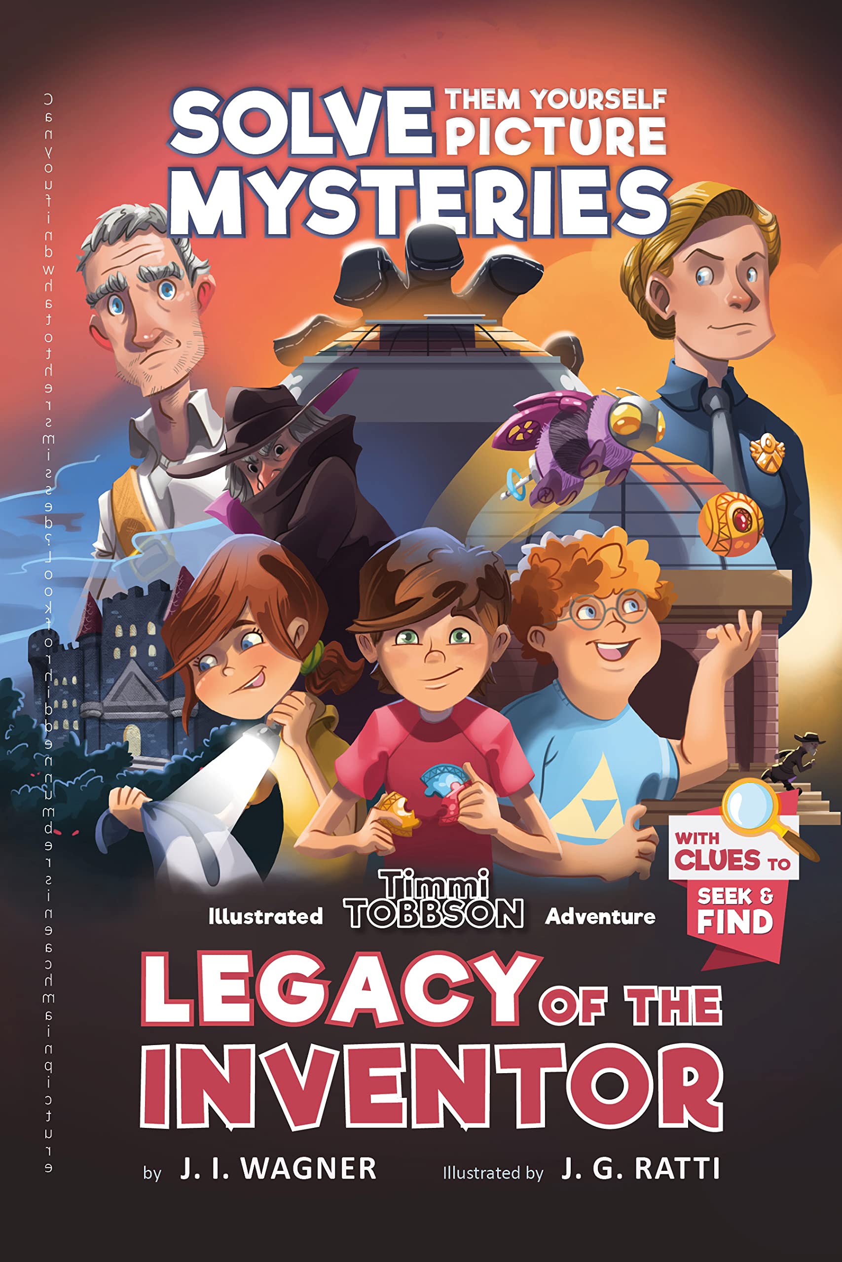 Legacy of the Inventor: A Timmi Tobbson Children's Adventure Book Manga