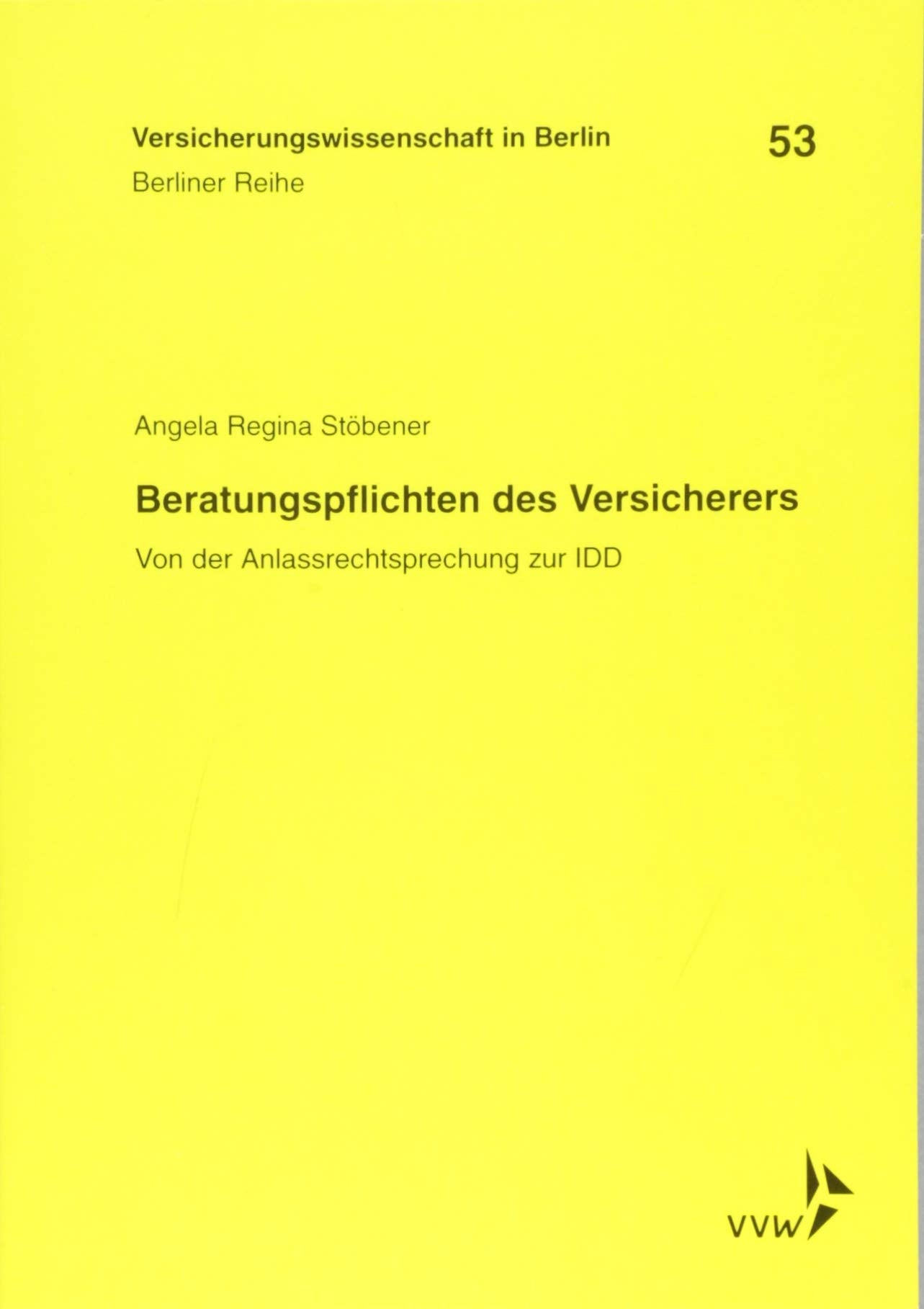Beratungspflichten des Versicherers Law