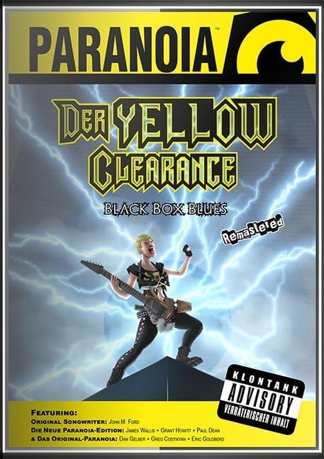 Paranoia - Yellow Clearance Black Box Blues - Abenteuer Historical Fiction