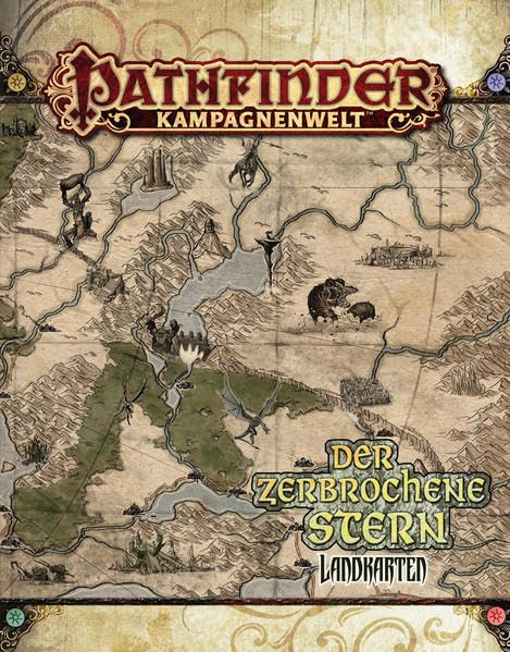 Der Zerbrochene Stern Landkartenset (Pathfinder Zubehör) Contemporary literature