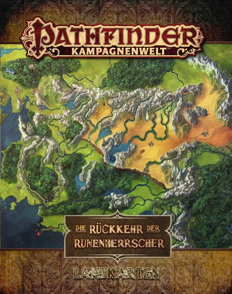 Die Rückkehr der Runenherrscher Landkartenset (Pathfinder Zubehör) Contemporary literature