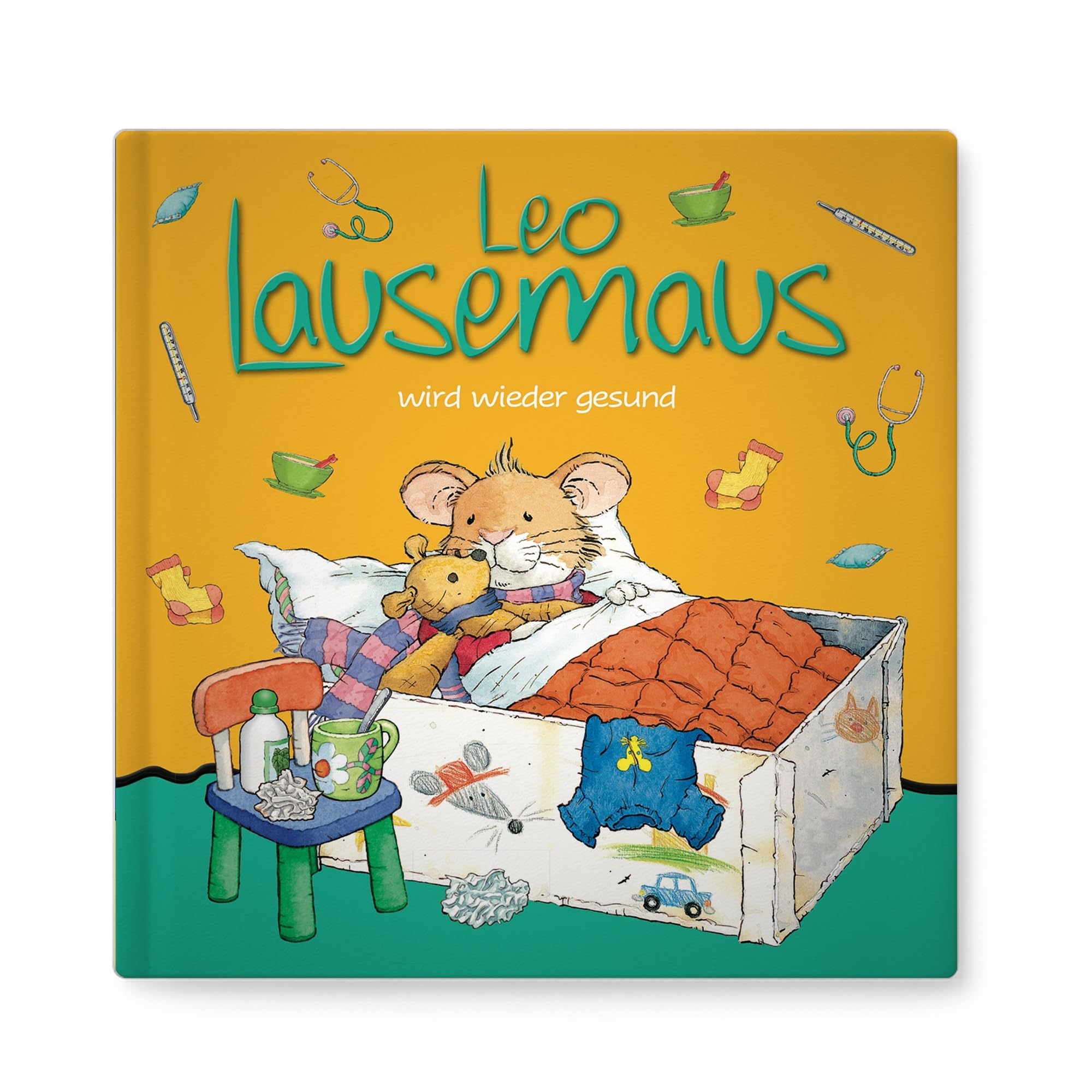 Leo Lausemaus wird wieder gesund Children's books
