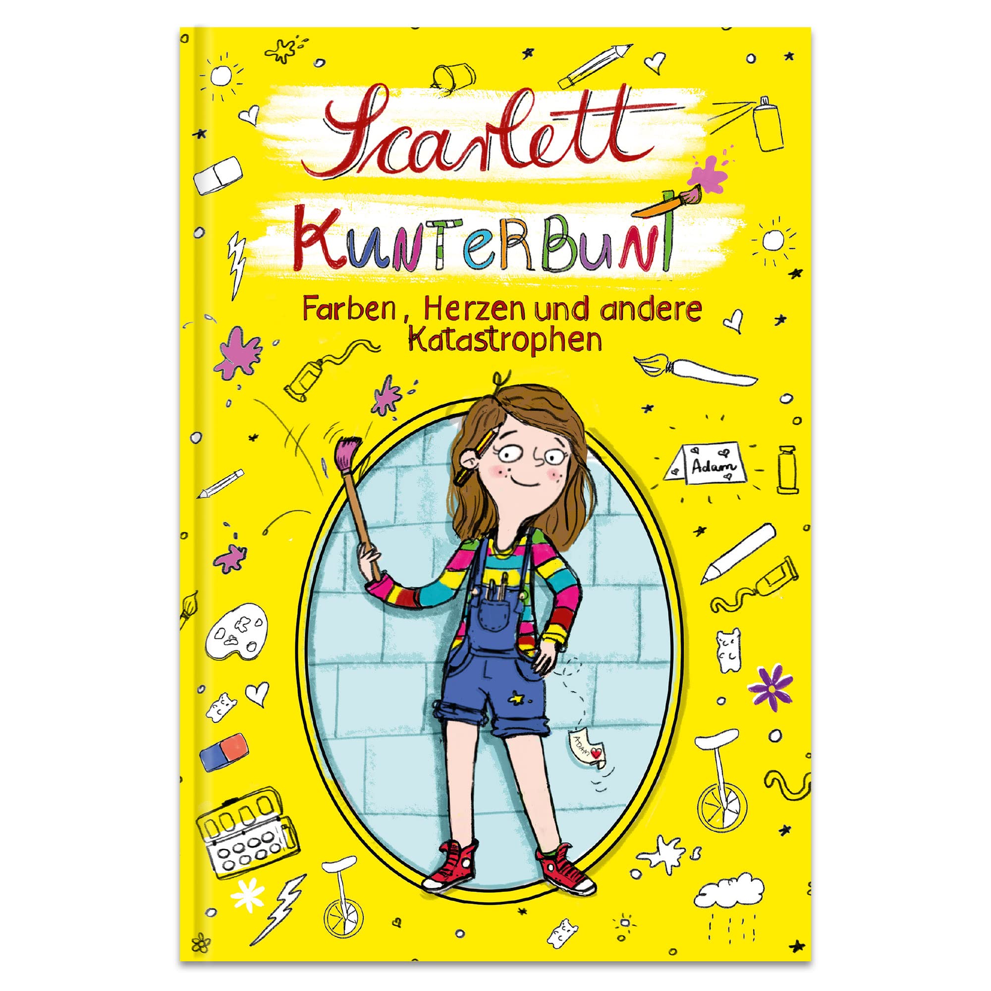 Scarlett Kunterbunt - Farben, Herzen und andere Katastrophen: Erstlesegeschichte für Kinder in der 2. Klassese (Ferienlesebücher, Band 2) Manga