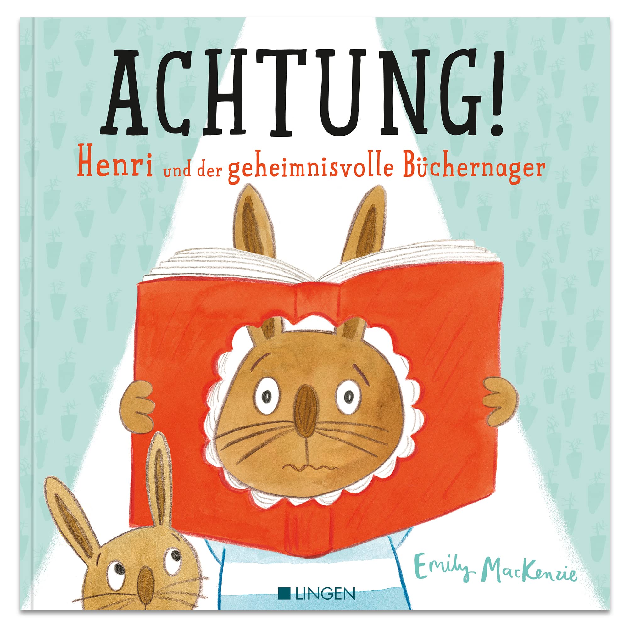 Achtung! Henri und der geheimnisvolle Büchernager: Kinderbuch zum Vorlesen für Kinder ab 3 Jahren Children's books