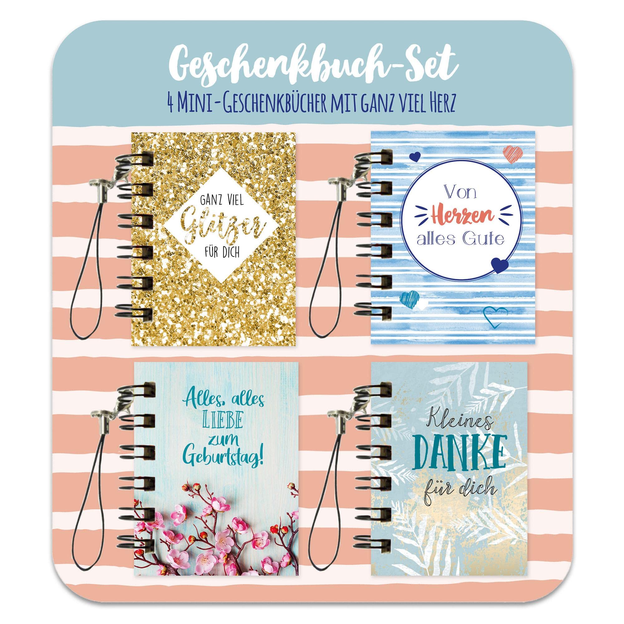 Geschenkbuch-Set - 4 Mini-Geschenkbücher mit ganz viel Herz: Die Geschenkidee zu jeder Gelegenheit Lifestyle