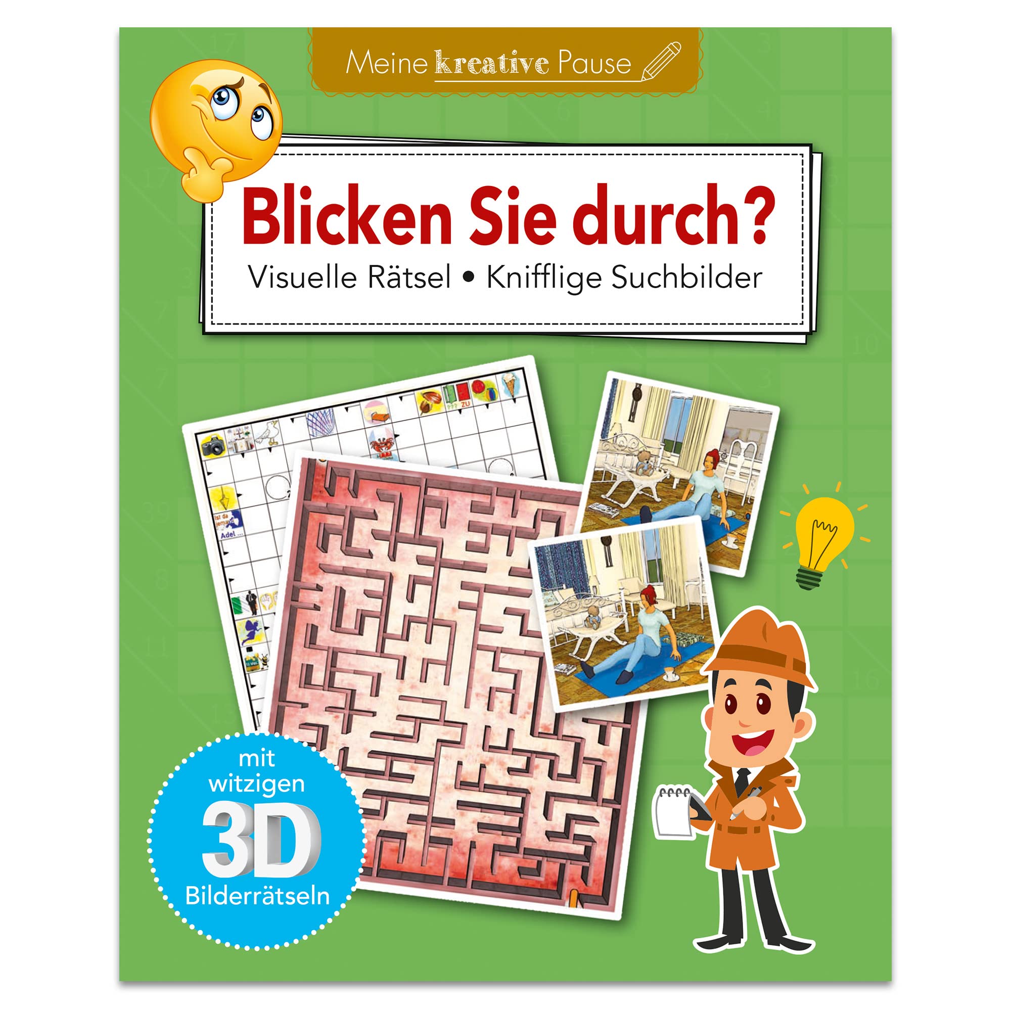 Blicken Sie durch? - Visuelle Rätsel und kniffelige Suchbilder: Der Rätselblock für meine kreative Pause Business, Finance & Career