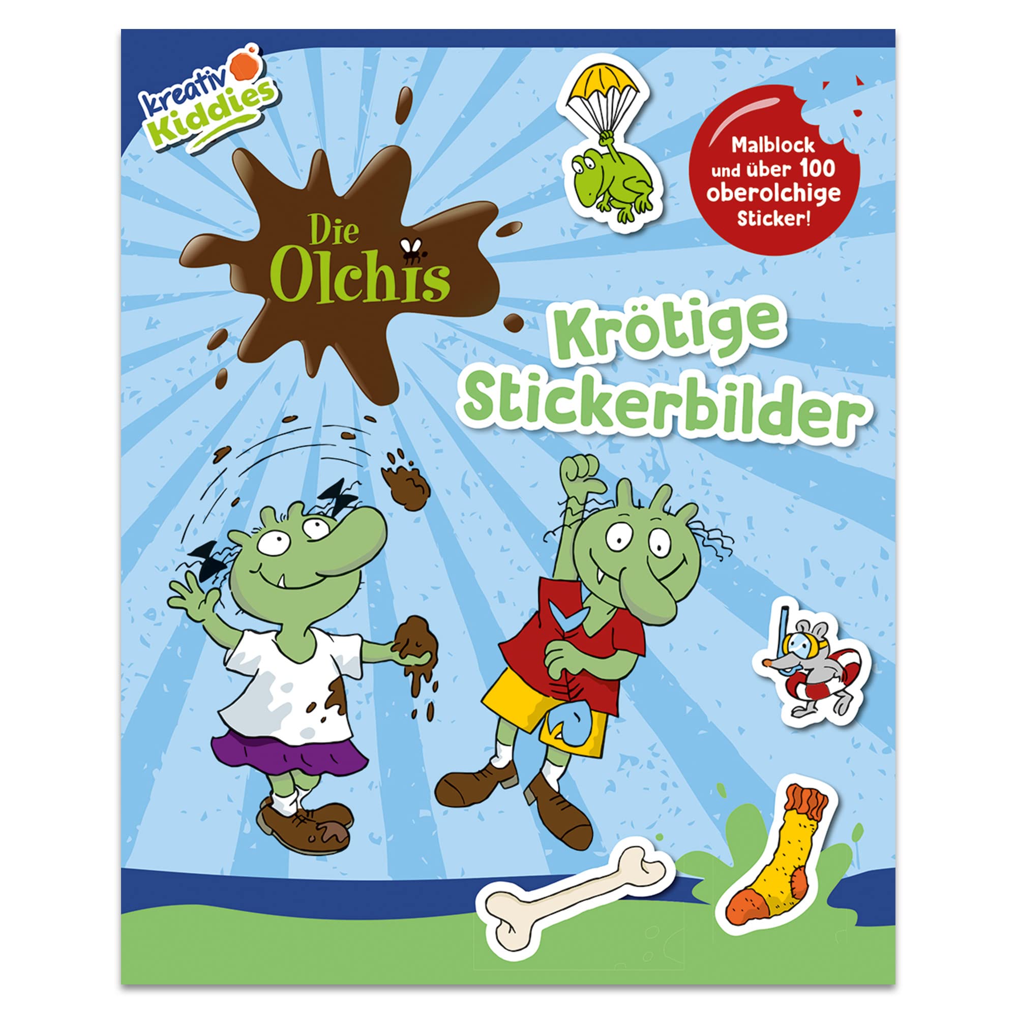 Die Olchis: Krötige Stickerbilder Hobbies & Crafts