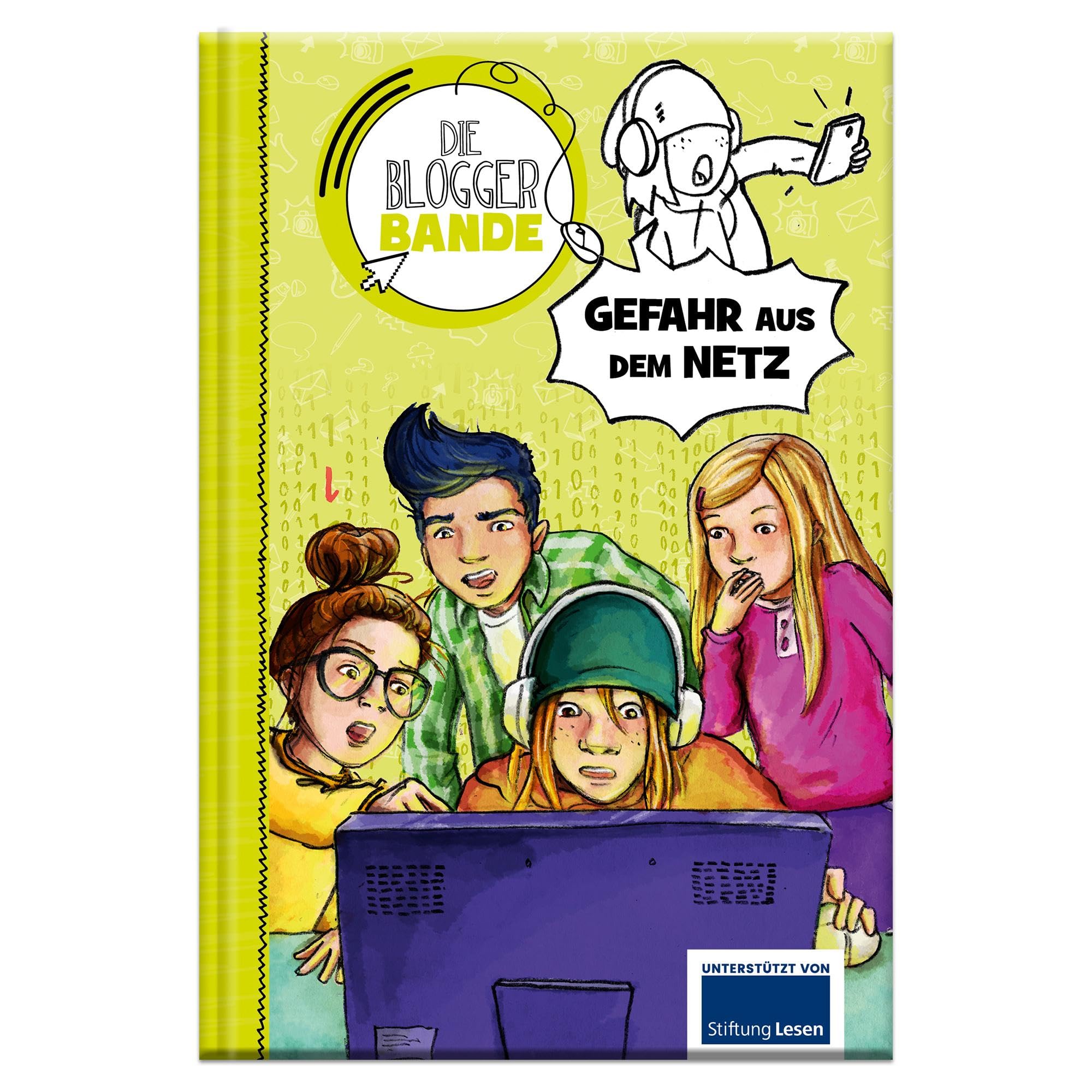 Die Bloggerbande: Gefahr aus dem Netz: Detektiv Comic-Roman für Kinder ab 7 Parents & Children