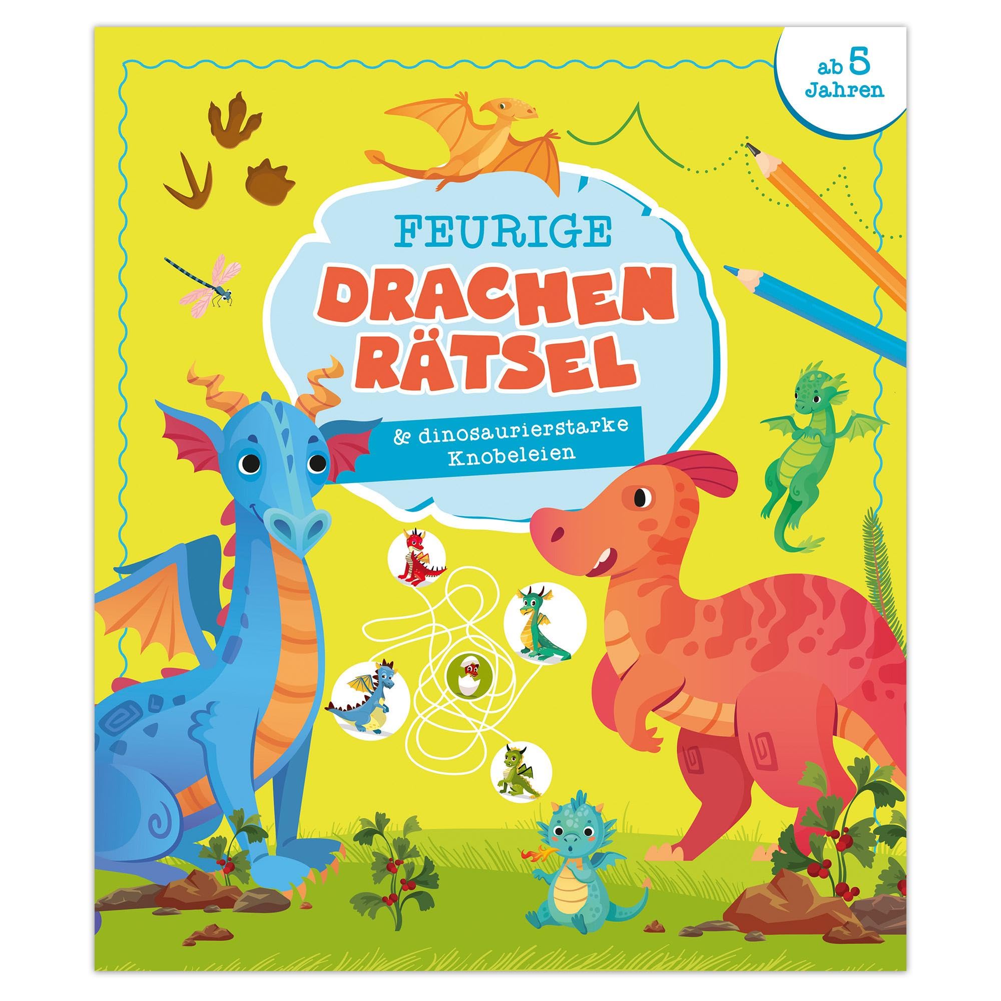 Product Image: Feurige Drachen Rätsel & dinosaurierstarke Knobelein