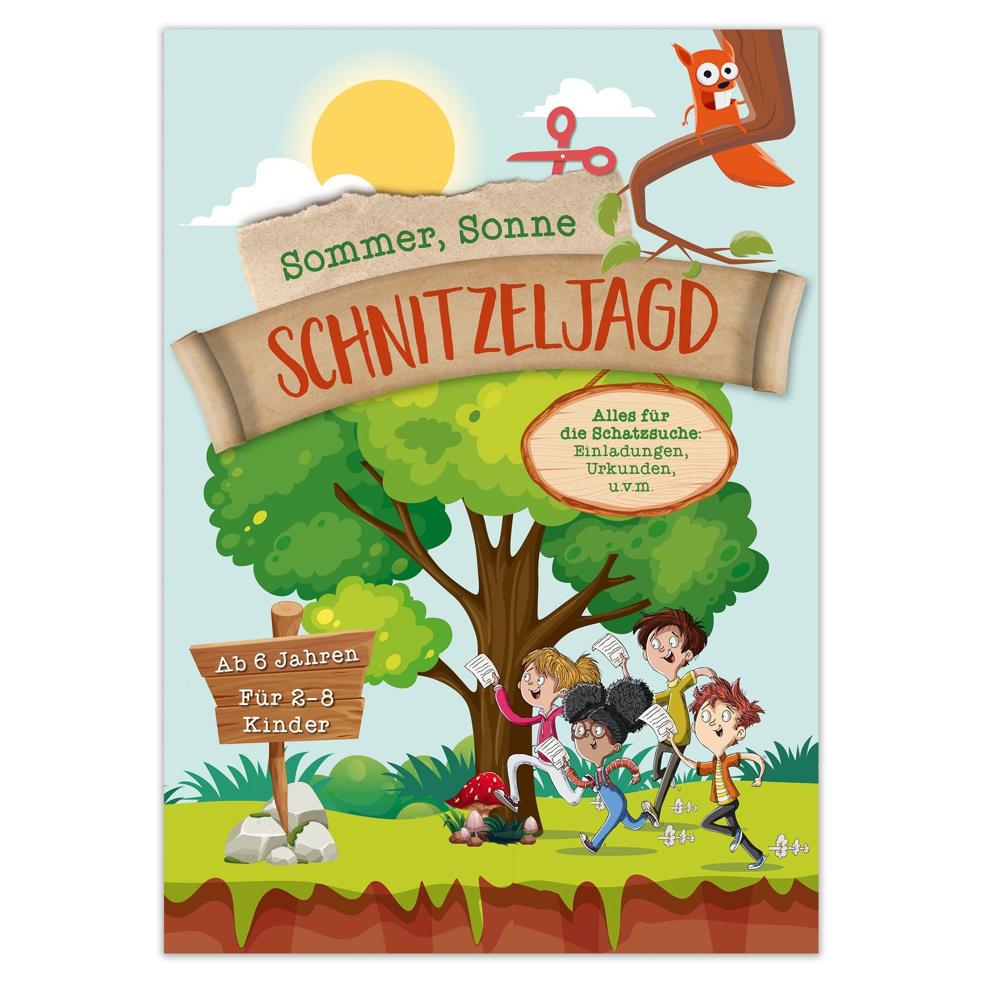 Activity Heft: Sommer, Sonne, Schnitzeljagd book