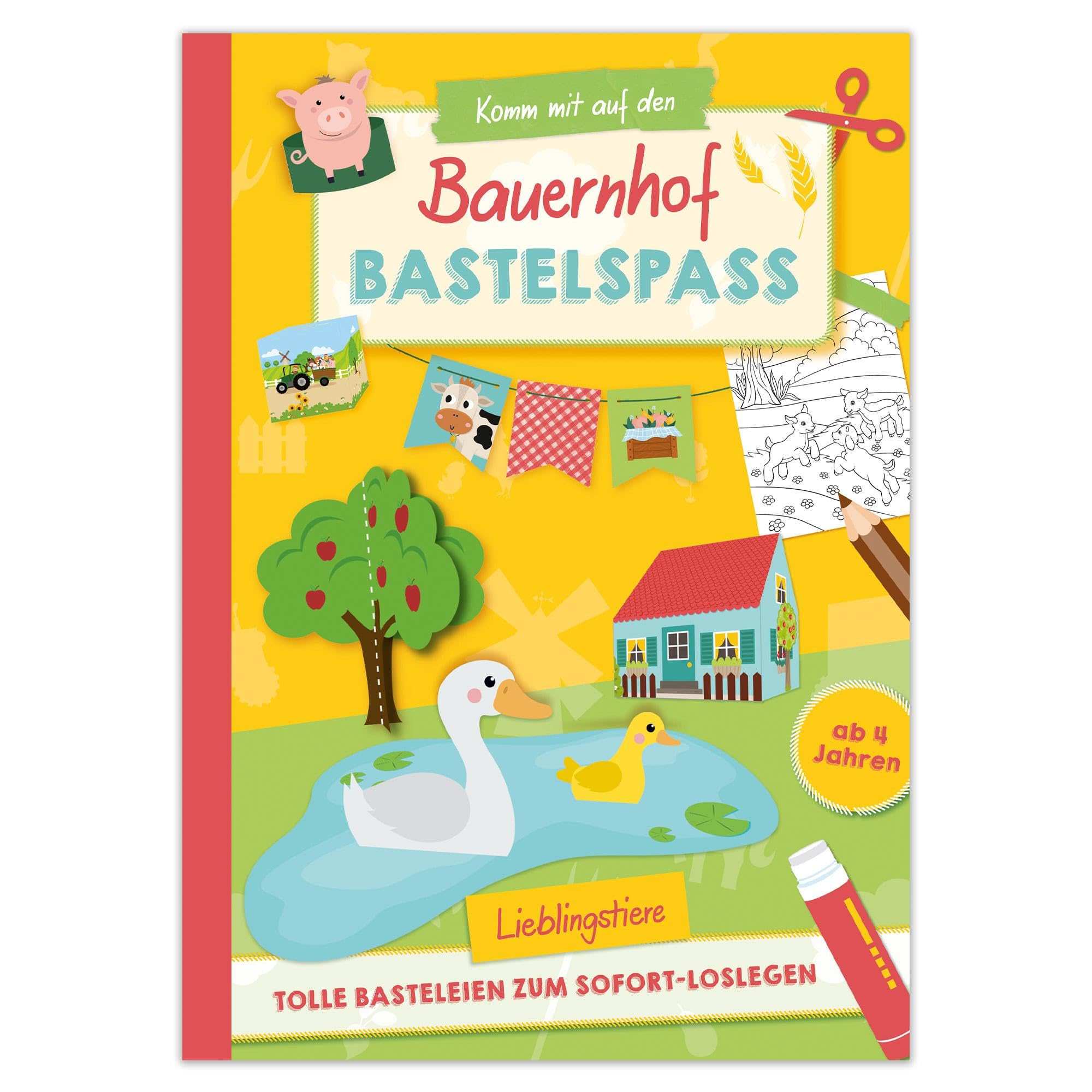 Activity Heft: Komm mit auf den Bauernhof - Bastelspaß Non-fiction books for kids