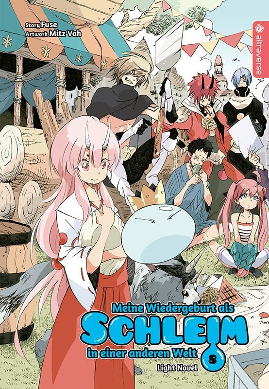 Meine Wiedergeburt als Schleim in einer anderen Welt Light Novel 08 Manga