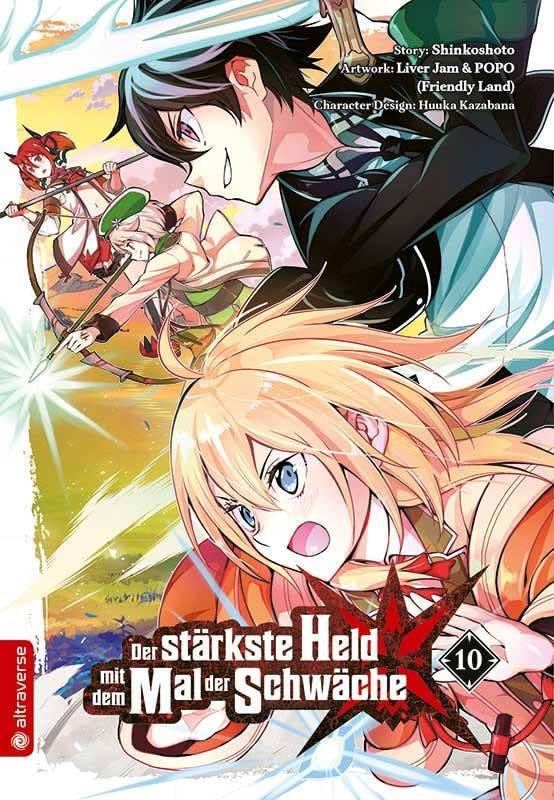 Der stärkste Held mit dem Mal der Schwäche 10 Manga