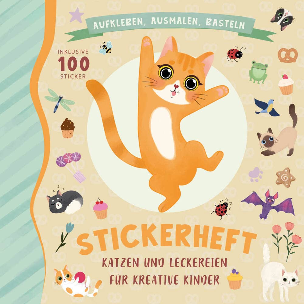 Product Image: Stickerheft Katze Schlecki