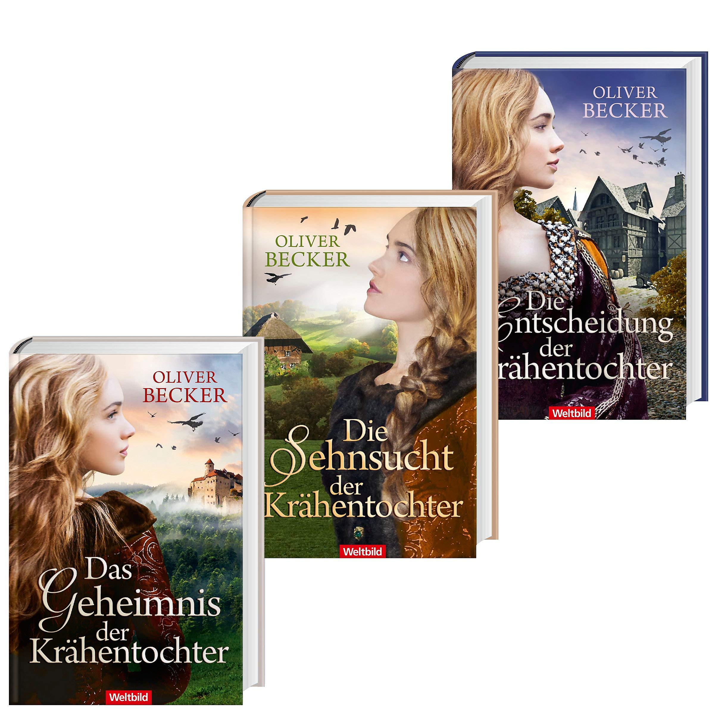 Krähentochter-Trilogie: Das Geheimnis der Krähentochter / Die Sehnsucht der Krähentochter / Die Entscheidung der Krähentochter Books