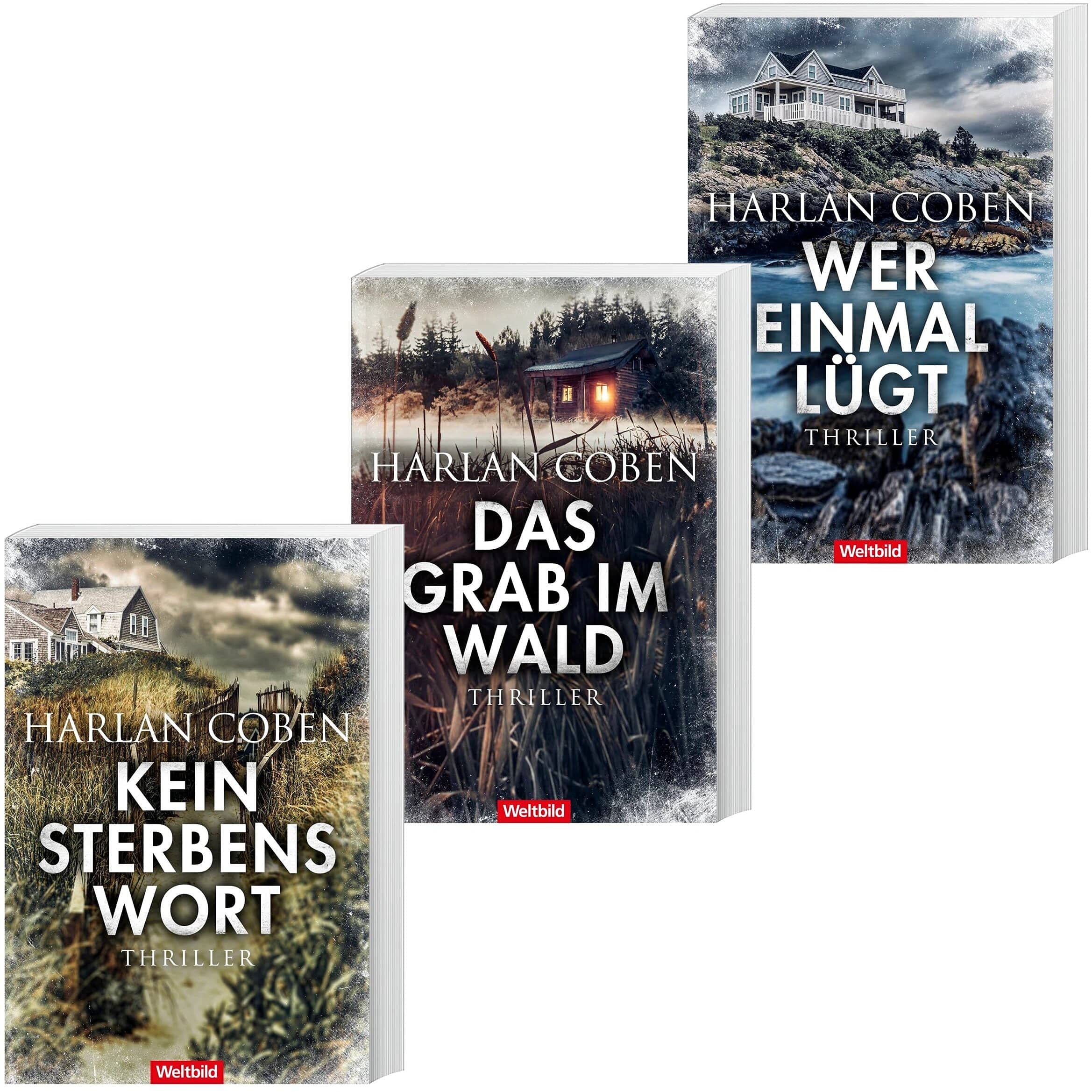 Wer einmal lügt/Das Grab im Wald/Kein Sterbenswort Books