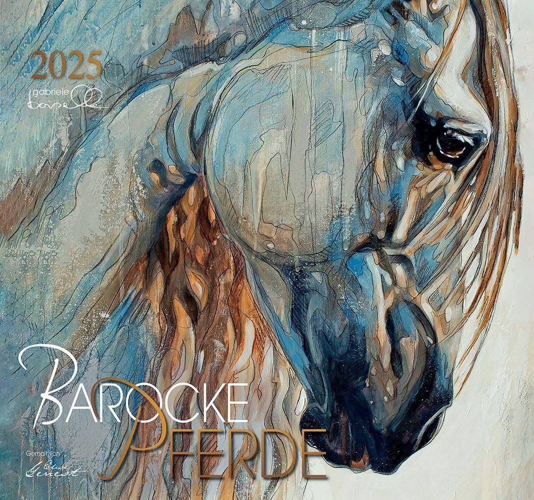 Barocke Pferde 2025: Pferdekunst - Gemalt von Elise Genest Film, Art & Culture