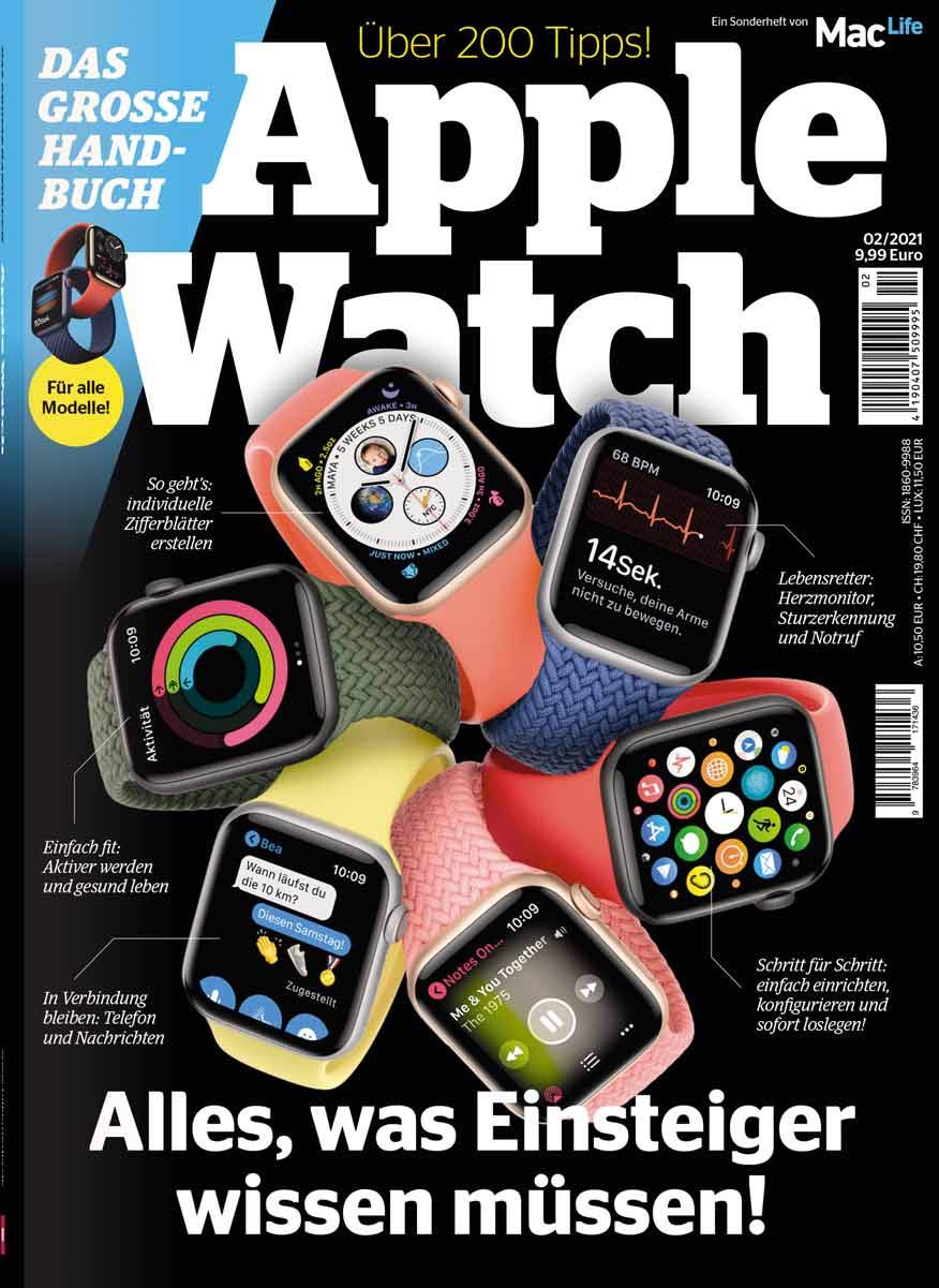 Das große Apple Watch - Handbuch 2021 - Über 200 Tipps zum watchOS Books