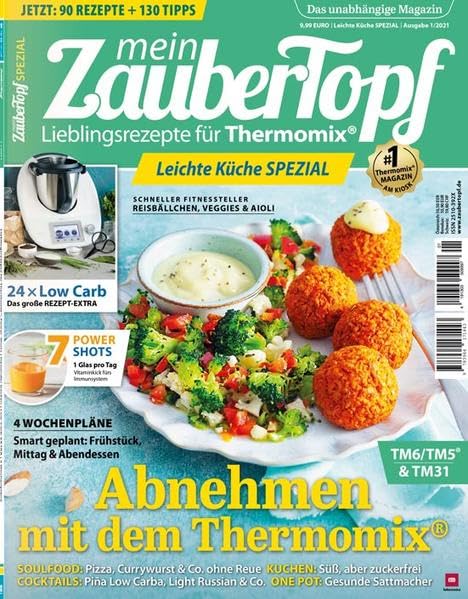 mein ZauberTopf - Leichte Küche SPEZIAL 2021 Genuss & Low Carb für Thermomix® TM5® TM31 TM6 Cooking & Enjoying